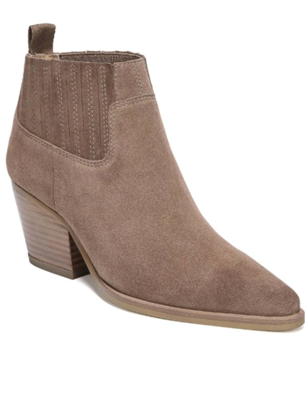 SARTO by Franco Sarto Lasso Western Bootie in Toffee Suede Size 5